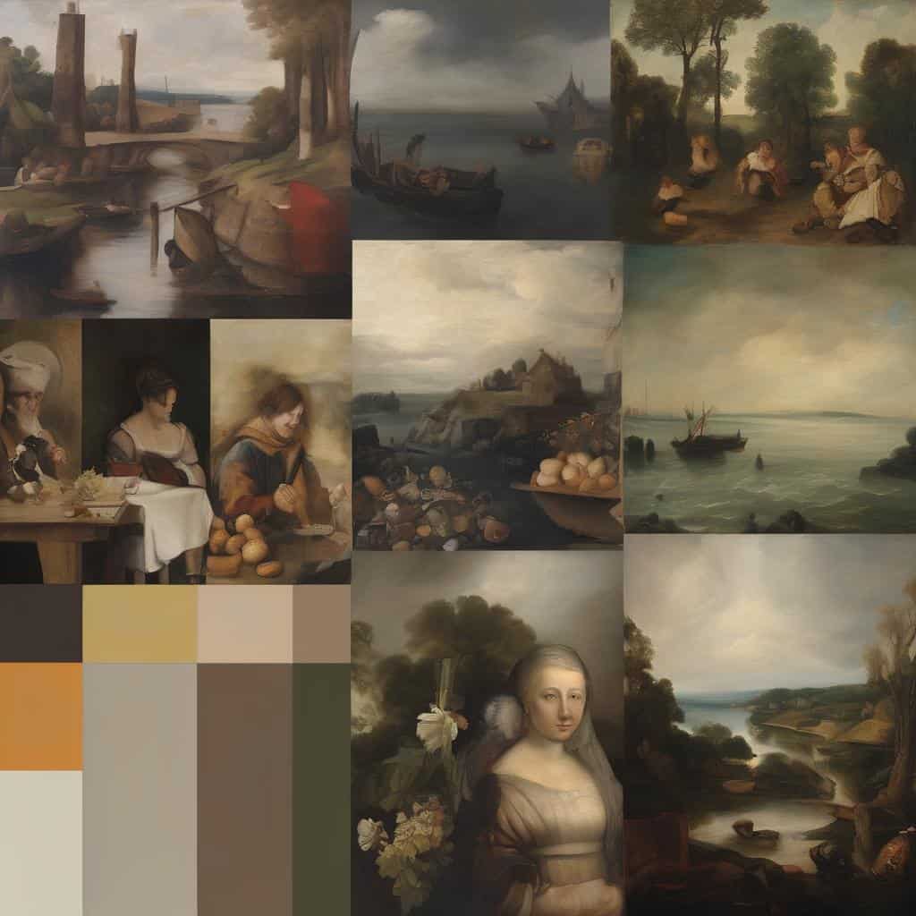 Από την Κλασική Αρμονία στη Σύγχρονη Ασύνθεση, διαστάσεις και εξελίξεις στη ζωγραφική.